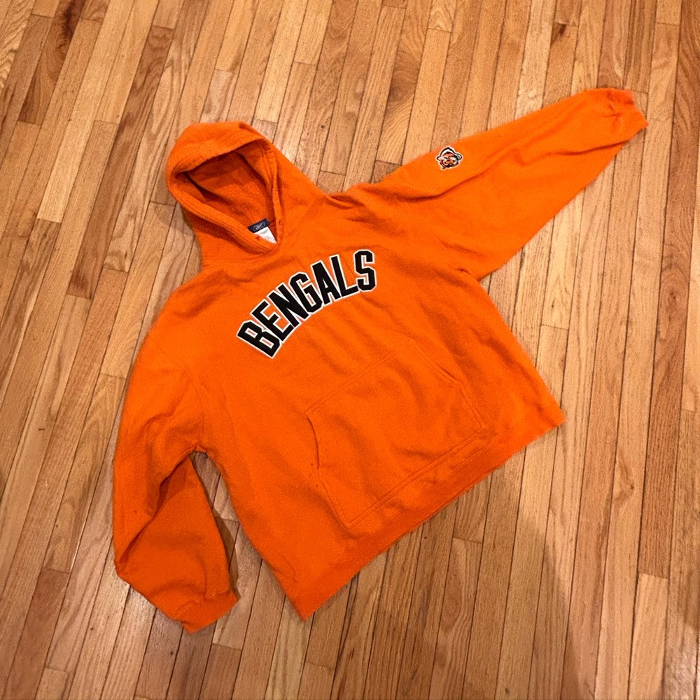 Vintage Reebok Cincinnati Bengals Pullover Hoodie